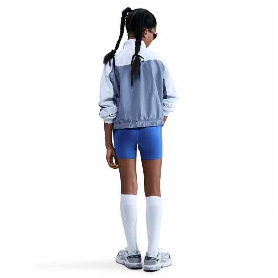 Детски къси панталони Nike Къси Панталони Момичета Pro Shorts Junior Girls Blue/White Nike Къси Панталони Момичета Pro Shorts Junior Girls Blue/White Детски къси панталони