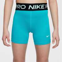 Nike Къси Панталони Момичета Pro Shorts Junior Girls Прахав катран Детски къси панталони