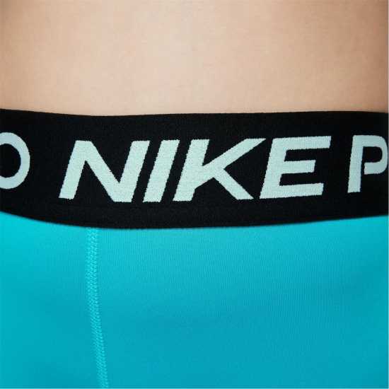 Nike Къси Панталони Момичета Pro Shorts Junior Girls Прахав катран Детски къси панталони