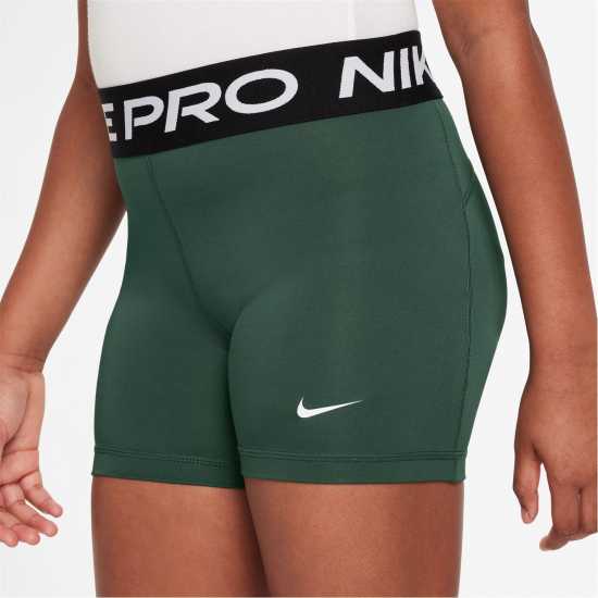 Nike Къси Панталони Момичета Pro Shorts Junior Girls Fir 