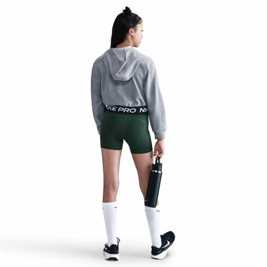 Nike Къси Панталони Момичета Pro Shorts Junior Girls Fir 