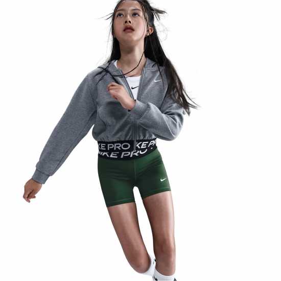 Nike Къси Панталони Момичета Pro Shorts Junior Girls Fir 