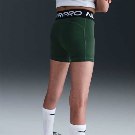 Nike Къси Панталони Момичета Pro Shorts Junior Girls Fir 