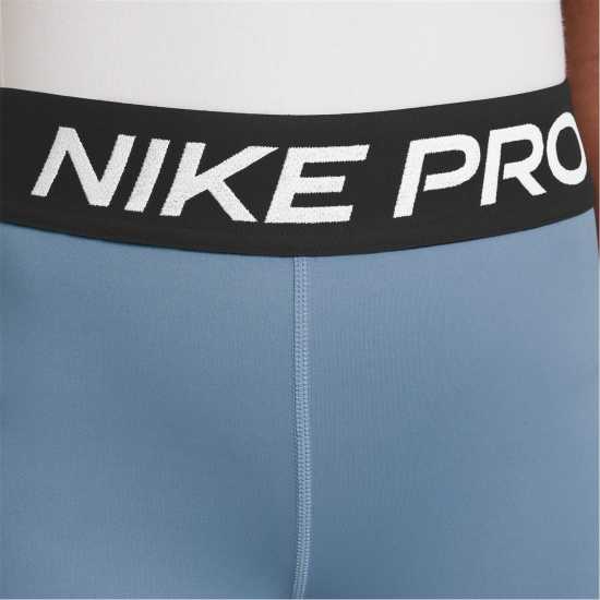 Nike Къси Панталони Момичета Pro Shorts Junior Girls Work Blue Nike Къси Панталони Момичета Pro Shorts Junior Girls