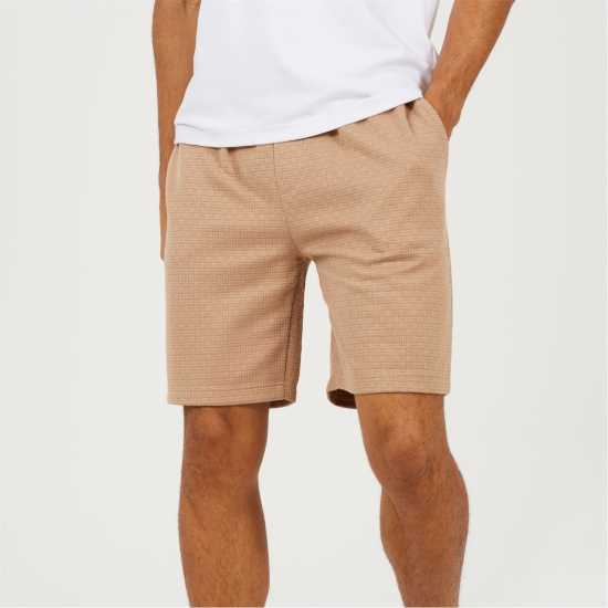 Brave Soul Mens Classic Style Textured Shorts Brave Soul Mens Classic Style Textured Shorts