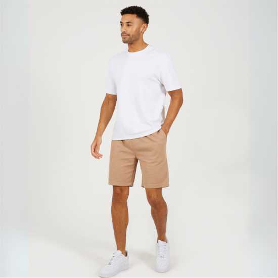 Brave Soul Mens Classic Style Textured Shorts Brave Soul Mens Classic Style Textured Shorts