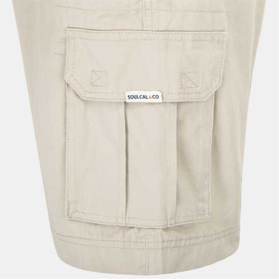 Soulcal Washed Short Mens Beige Soulcal Washed Short Mens Beige