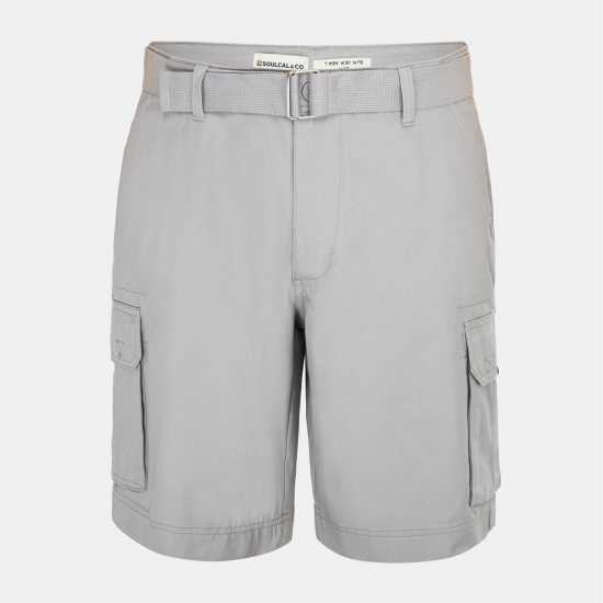 Soulcal Washed Short Mens Silver 