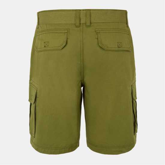 Soulcal Washed Short Mens Olive 
