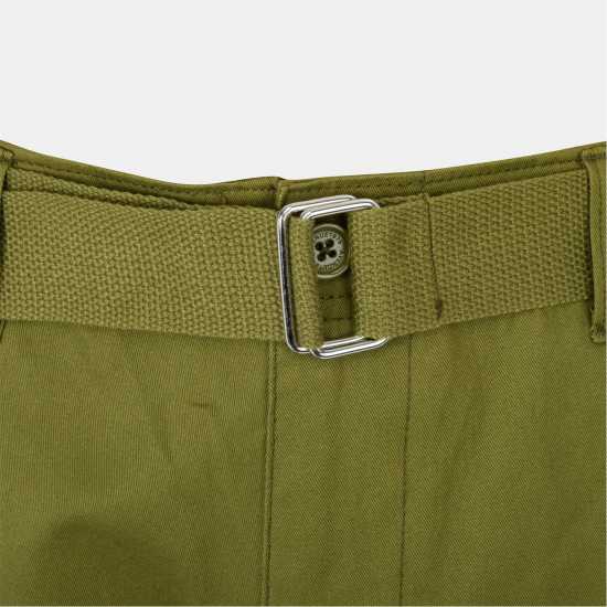 Soulcal Washed Short Mens Olive 