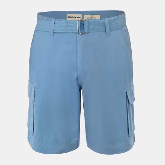 Soulcal Washed Short Mens Blue 
