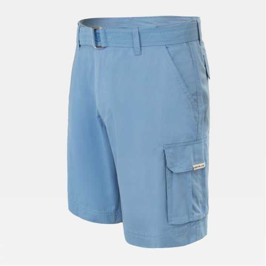 Soulcal Washed Short Mens Blue 