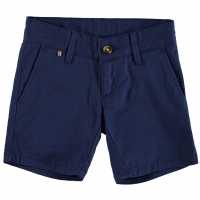 Hackett Къси Панталони Boys Stretch Cotton Twill Chino Shorts 591 Navy Детски панталони чино