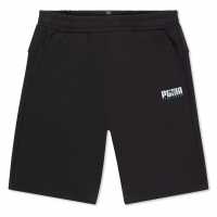 Puma Key Graphic Sweat Short B Tr Jogger Unisex Kids Черно Пума Детски къси панталони