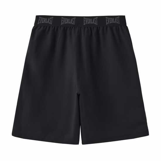 Детски къси панталони Everlast Flex Woven Short Junior Черно Everlast Flex Woven Short Junior Черно Детски къси панталони