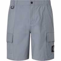 Calvin Klein Jeans Washed Cargo Woven Shorts Ovcst Grey PN6 Мъжки къси панталони