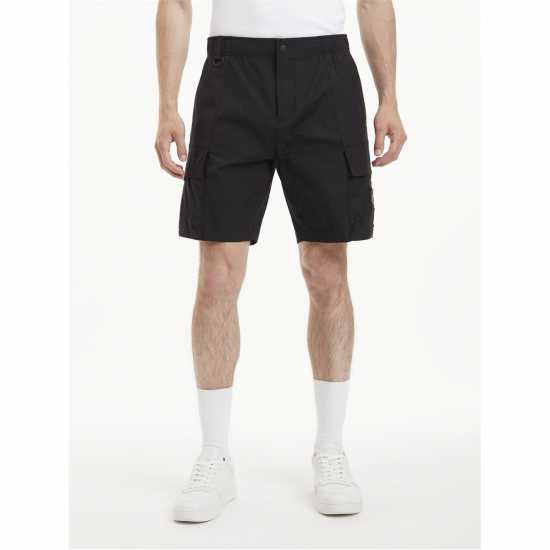 Calvin Klein Jeans Washed Cargo Woven Shorts