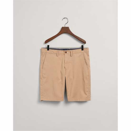 Hallden Slim Fit Twill Shorts  