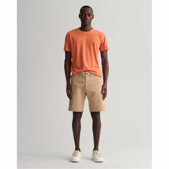 Hallden Slim Fit Twill Shorts  