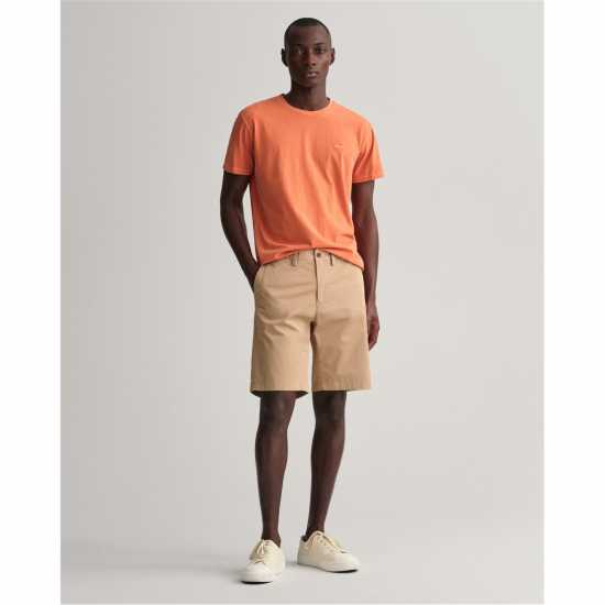 Hallden Slim Fit Twill Shorts  