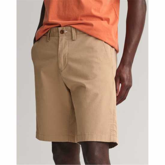 Hallden Slim Fit Twill Shorts  
