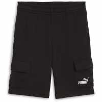 Puma Ess No. 1 Logo Cargo Shorts Tr B Jogger Short Boys Черно Детски къси панталони
