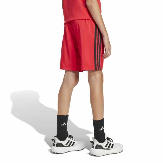 Adidas Тъкани Детски Шорти Essential Woven Shorts Juniors Червен/Черен Детски къси панталони
