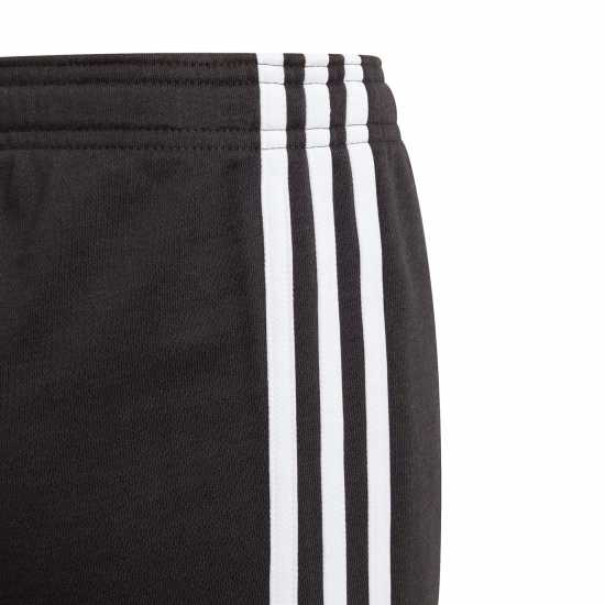 Sale Adidas Fleece Short Junior Girls Black/White Детски полар