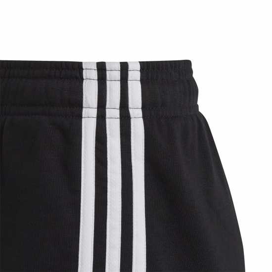 Sale Adidas Fleece Short Junior Girls Black/White - Детски полар