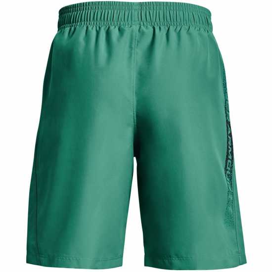 Under Armour Момчешки Къси Гащи Woven Graphic Shorts Junior Boys Green Детски къси панталони