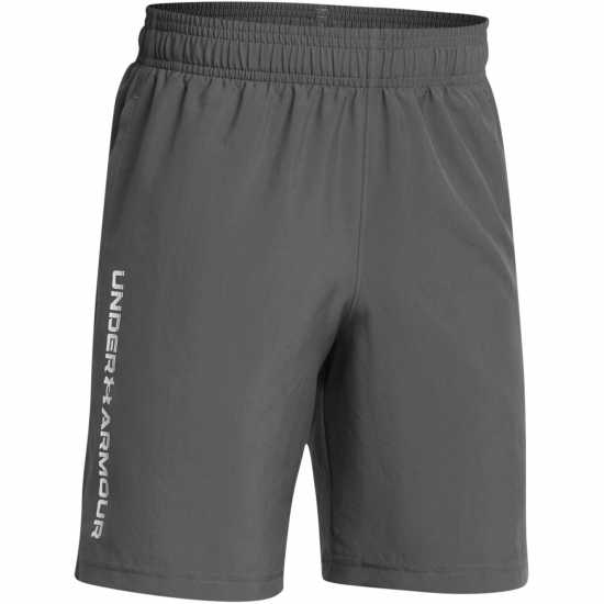 Under Armour Armour UA Tech™ Woven Wordmark Shorts Boys' Сиво Детски къси панталони