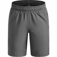 Under Armour Ua Tech™ Woven Wordmark Shorts Boys' Grey/Orange 