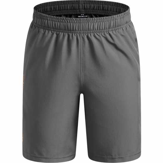 Under Armour Ua Tech™ Woven Wordmark Shorts Boys' Grey/Orange 