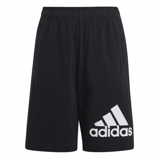 Adidas Детски Шорти Essentials Big Logo Cotton Shorts Juniors Черно/Бяло Детски къси панталони