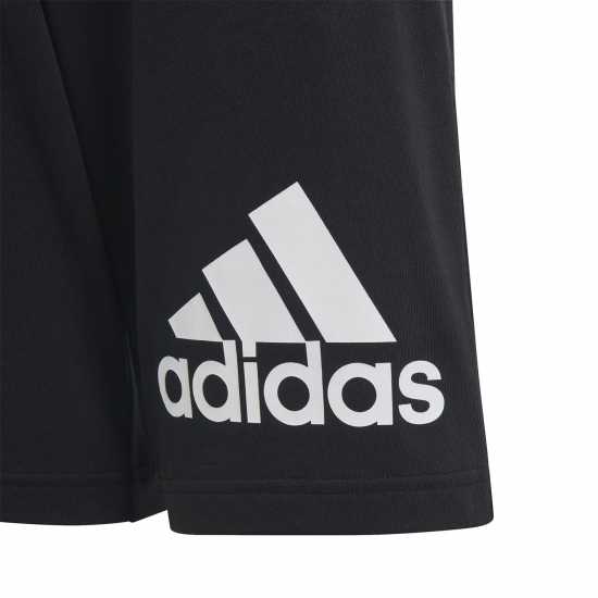 Adidas Детски Шорти Essentials Big Logo Cotton Shorts Juniors Черно/Бяло Детски къси панталони