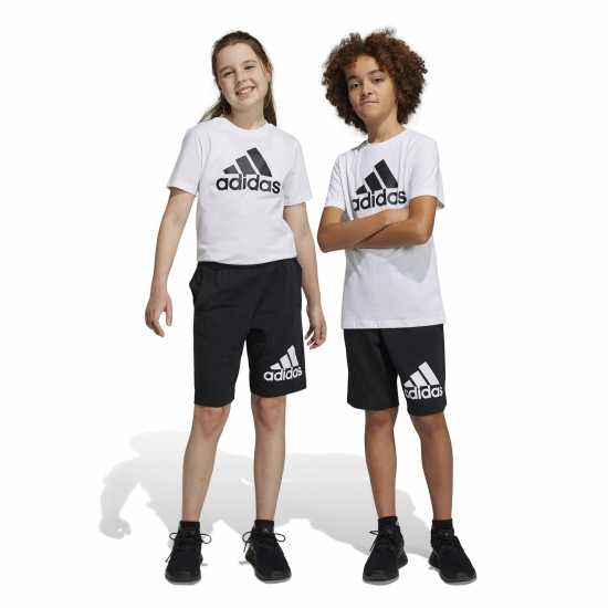 Детски къси панталони Adidas Детски Шорти Essentials Big Logo Cotton Shorts Juniors Черно/Бяло Adidas Детски Шорти Essentials Big Logo Cotton Shorts Juniors Черно/Бяло Детски къси панталони