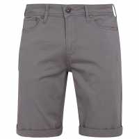 Мъжки Къси Панталони Jack And Jones Rick 5 Pocket Chino Shorts Mens Steel Grey Мъжки панталони чино