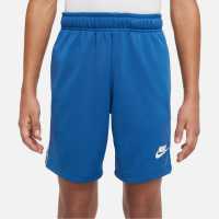 Nike Момчешки Къси Гащи Repeat Performance Shorts Junior Boys Blue/White Детски къси панталони