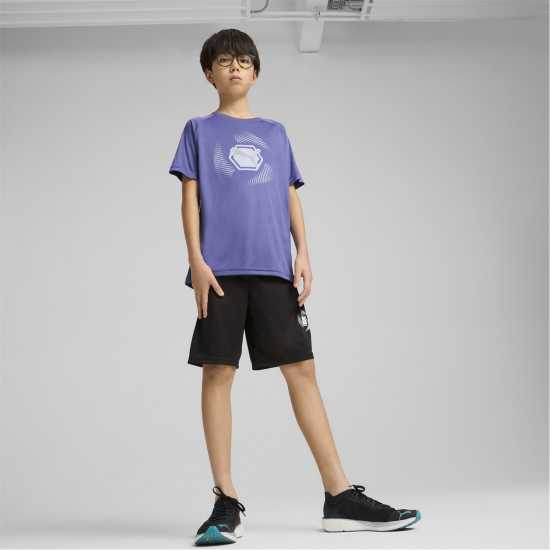 Детски къси панталони Puma Active Sports Graphic Poly Shorts B Gym Short Unisex Kids Черно Пума Puma Active Sports Graphic Poly Shorts B Gym Short Unisex Kids Черно Пума Детски къси панталони