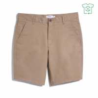 Къси Панталони Farah Farah Hawk Twill Chino Shorts Бежово Мъжки панталони чино