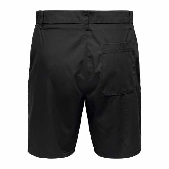 Only And Sons Къси Панталони Men's Chino Shorts Jet Black Only And Sons Къси Панталони Men's Chino Shorts Jet Black