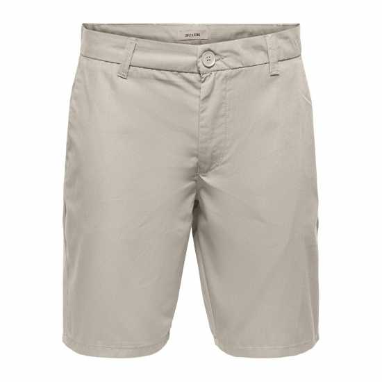 Only And Sons Къси Панталони Men's Chino Shorts Silver Lining Only And Sons Къси Панталони Men's Chino Shorts Silver Lining