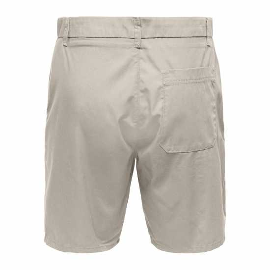 Only And Sons Къси Панталони Men's Chino Shorts Silver Lining Only And Sons Къси Панталони Men's Chino Shorts Silver Lining