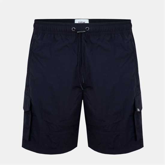 Firetrap Navy Cargo Shorts Черно 