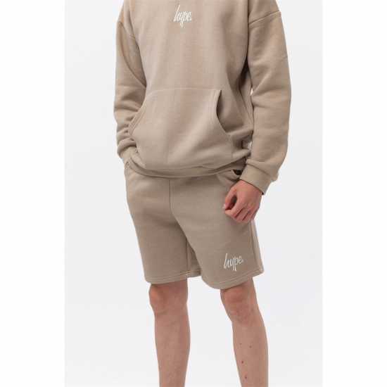 Детски къси панталони Hype Shorts Jn99 Бежово Hype Shorts Jn99 Бежово Детски къси панталони