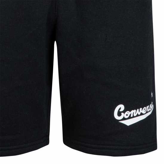 Converse Nova Shorts Junior Boy's Black Детски къси панталони