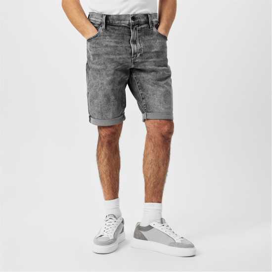 G Star Дънкови Къси Панталони 3301 Slim Denim Shorts  