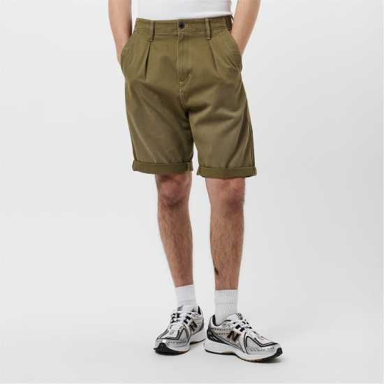 G Star Къси Панталони Pleated Chino Shorts  