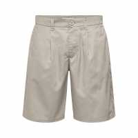Only And Sons Къси Панталони Men's Chino Shorts Silver Lining 