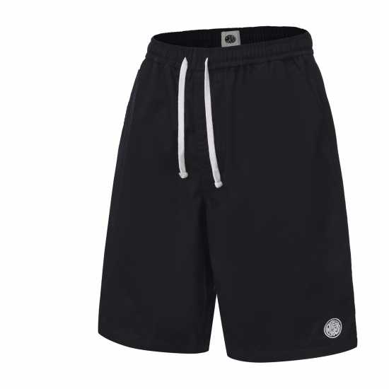 Pretty Green Мъжки Шорти Green Casual Shorts Mens Black Мъжки къси панталони